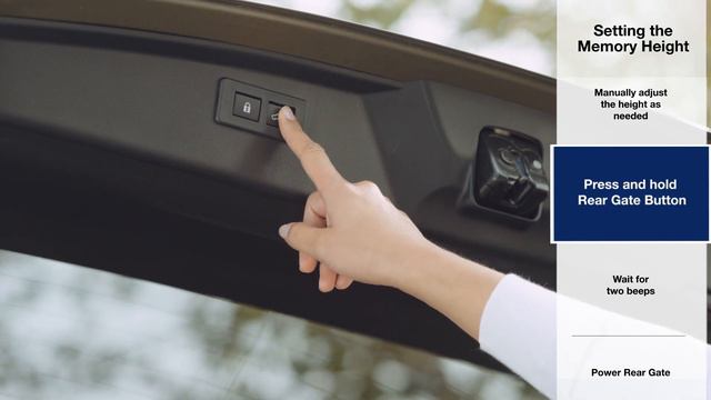 How To Set Your Subaru SUV’s Power Rear Gate Memory Height
