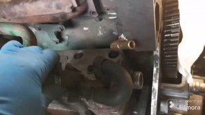 Установка ГБЦ, распредвала и не удачная  установка форсунок. Вольво внл с двигателем д12д.