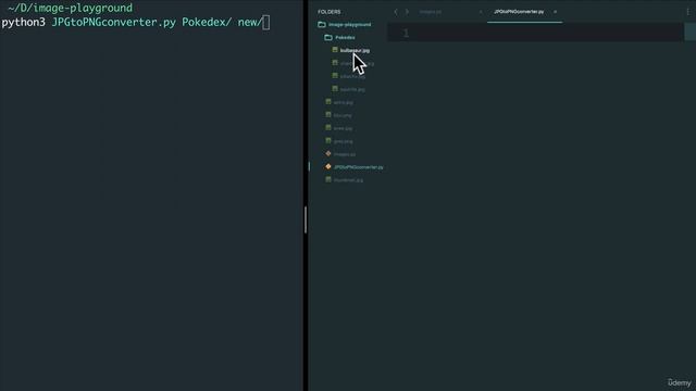 Exercise JPG to PNG Pokedex Converter - Python Full Course 2023 смотреть онлайн