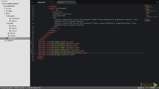 Mastering JavaScript Design Patterns: Modularizing the Application Using Namespaces | packtpub.com смотреть онлайн
