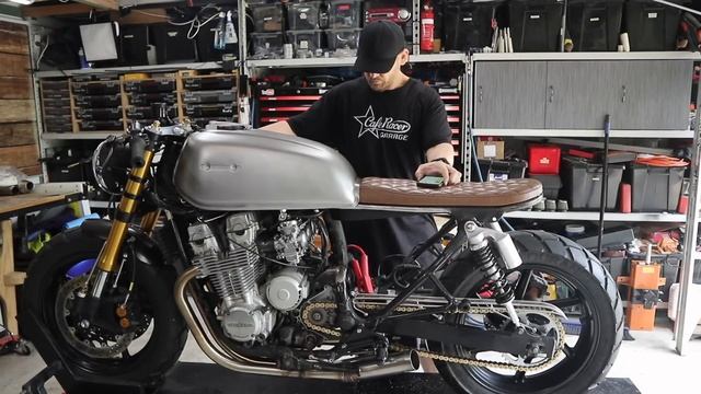 ★ Making Exhaust BAFFLES & SOUND TEST On The CB750 Cafe Racer смотреть онлайн