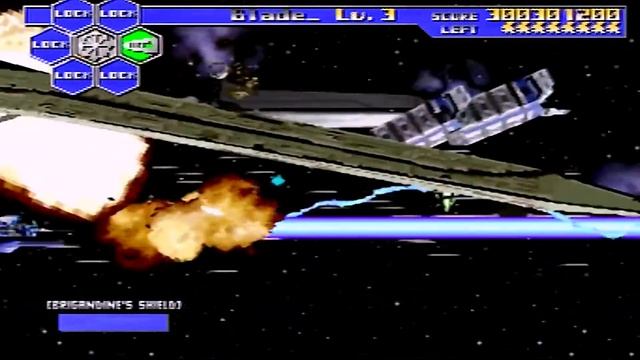 Thunder Force V Playthrough HD (SS) True End смотреть онлайн