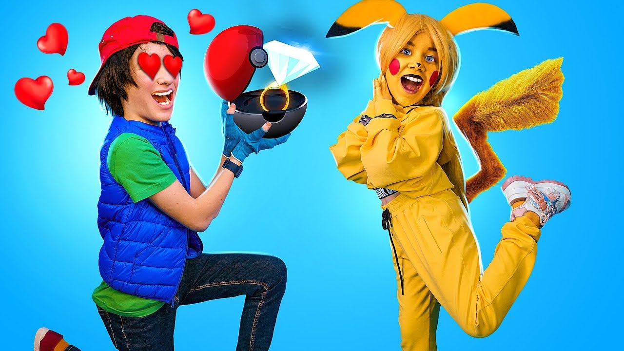 My Pokemon Girlfriend! How to sneak a Pokemon girlfriend into a real life school! смотреть онлайн