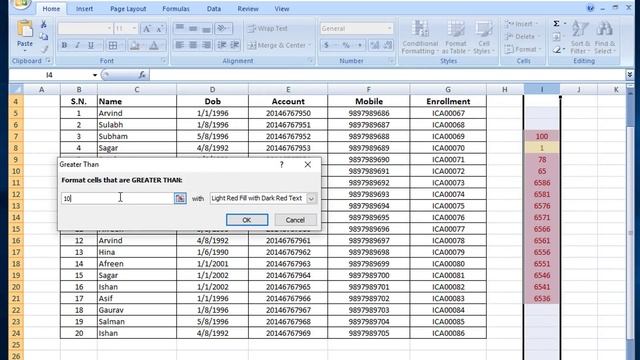 Computer Education Part-26 | How to Find Duplicate Value in Excel - Excel Full Tutorial in Hindi смотреть онлайн