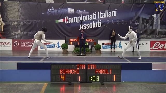Italian Championships 2021 SMF - L4 - Guillaume Bianchi v Alessandro Paroli смотреть онлайн