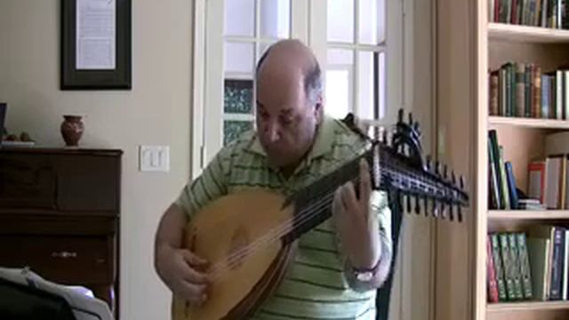 Bourree in Eb major by Weiss for Baroque Lute смотреть онлайн