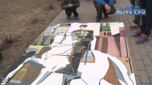 Вместе рисуем военный плакат