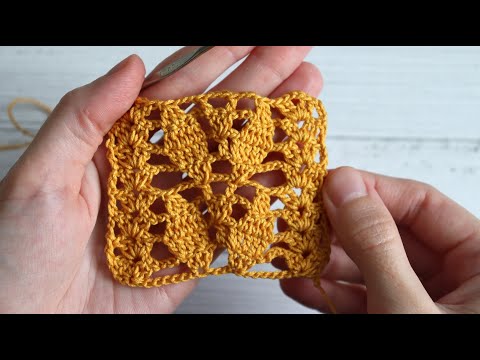 НЕВЕРОЯТНЫЙ ажурный узор крючком. МАСТЕР-КЛАСС смотреть онлайн