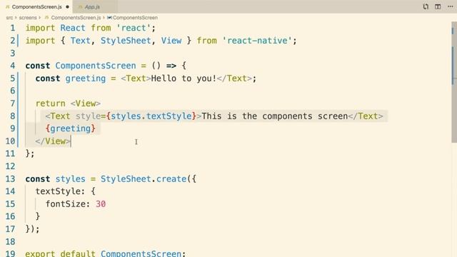 React Native - Crash Course 2020 | Create Custom Component part 3 Common Error You Should Know смотреть онлайн