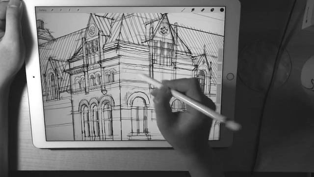 Freehand Architectural Sketch # 04 Old City Hall (Toronto, CA) смотреть онлайн