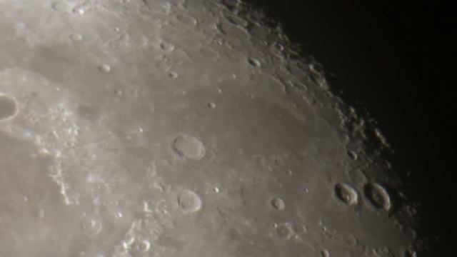 ЛУНА ? Космическая медитация. Вид Луны в телескоп. Релакс видео смотреть онлайн