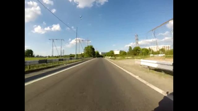 С ветерком по МКАДу на Honda vfr 800 смотреть онлайн