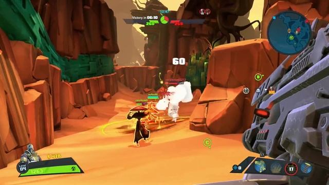 OSCAR MIKE - TANGO DOWN | Battleborn Multiplayer Gameplay (Control) смотреть онлайн