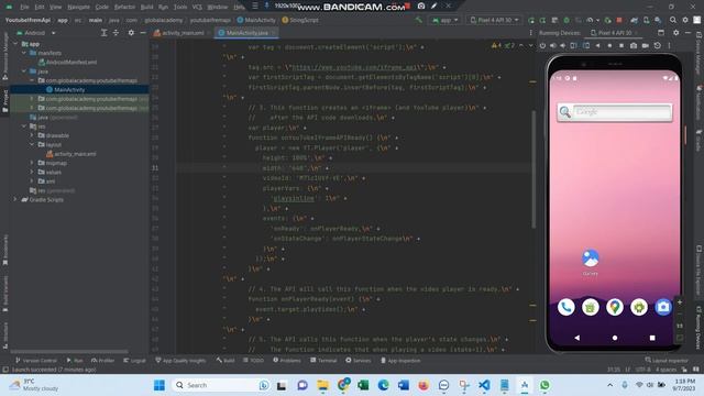 How to use YouTube IFrame API to play YT videos embed in your Android App Bangla Tutorial #EduTechB смотреть онлайн