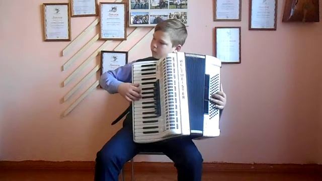 Водопьянов Никита Вальс - мюзет" Свет и тени" смотреть онлайн