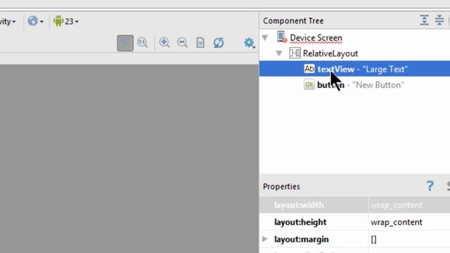Drag and Drop views from Pallette in Component tree смотреть онлайн