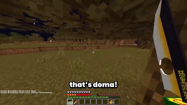 Becoming UZUI In Minecraft Demon Slayer