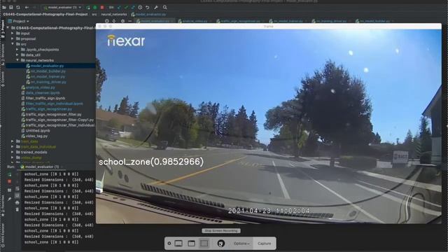 Traffic signal recognition demo смотреть онлайн