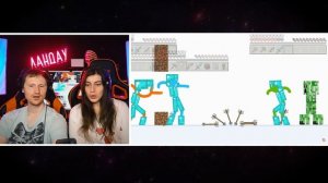 Animation vs. Minecraft (original) | Анимация против Майнкрафта | Реакция