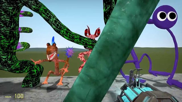 ALL NIGHTMARE RAINBOW FRIENDS VS ALL BUFF ROBLOX RAINBOW FRIENDS! (Garry's Mod) смотреть онлайн