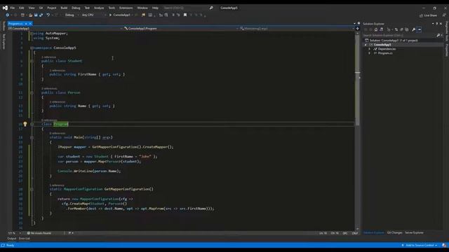 Mapping objects in C# with AutoMapper смотреть онлайн