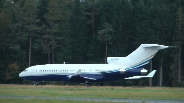 Private Boeing 727 / VP-BAP / takeoff @ Brnik airport ( LJU/LJLJ ) HD смотреть онлайн