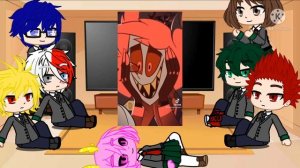 Mha react to Alastor