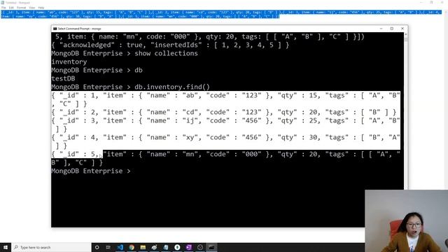 MongoDB - Query Selectors: Comparison смотреть онлайн