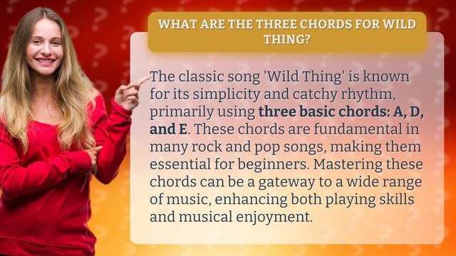 What are the three chords for wild thing? смотреть онлайн
