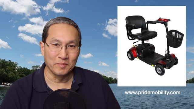 Check Out My Mobility Scooter From Pride Mobility! - Knee Replacement #41 смотреть онлайн