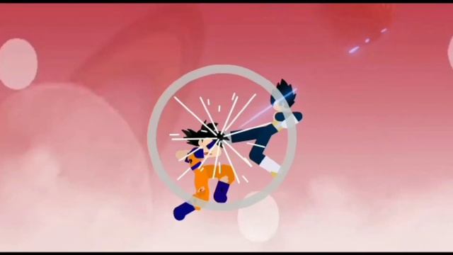 Goku vs Vegeta / short animation / Stick nodes смотреть онлайн
