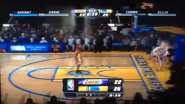 NBA Jam On Fire Edition Los Angeles Lakers Vs Golden State Warriors смотреть онлайн