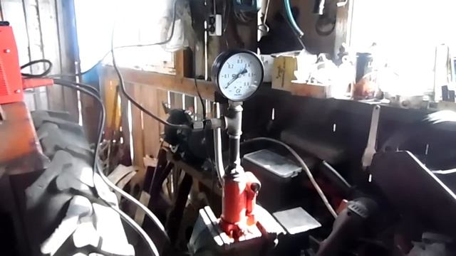 Самодельный стенд для регулировки форсунок. смотреть онлайн