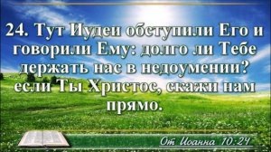 ВидеоБиблия Евангелие от Иоанна читает Бондаренко