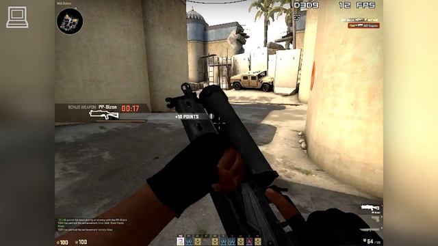 Counter-Strike Global Offensive Gameplay GeForce 7025 / nForce 630a смотреть онлайн