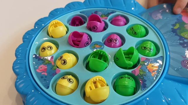 Счёт и цвет. Игра из Фикс Прайс. Пытаемся поймать рыбок смотреть онлайн