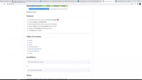 Автоматическая генерация robots.txt + sitemap.xml для проектов на Nuxt.js | datebox.app s1e10