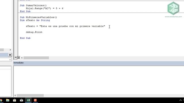 05. Guía Rápida VBA para Excel | Declarando variables смотреть онлайн