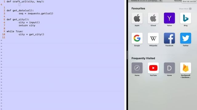 CSharp/Python console weather app #3 (finishing python app) смотреть онлайн