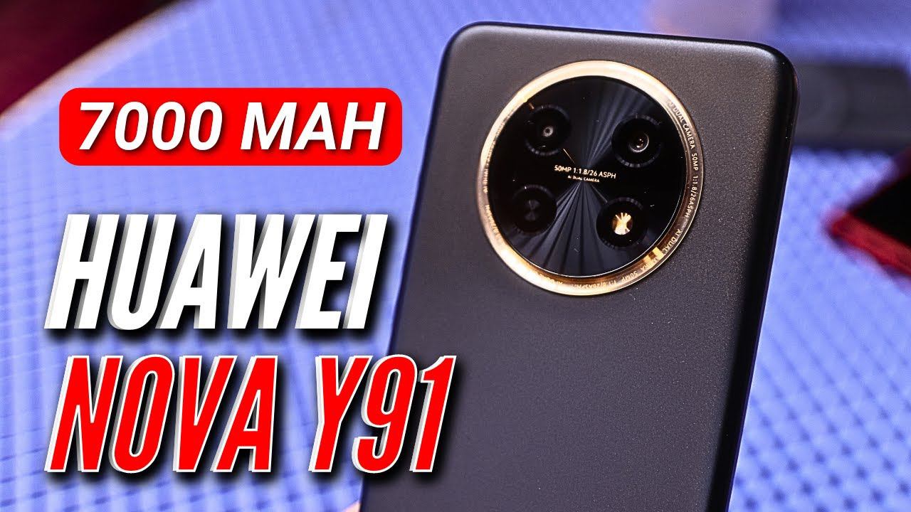 HUAWEI NOVA Y91. ОГРОМНЫЙ АККУМУЛЯТОР И ЭКРАН