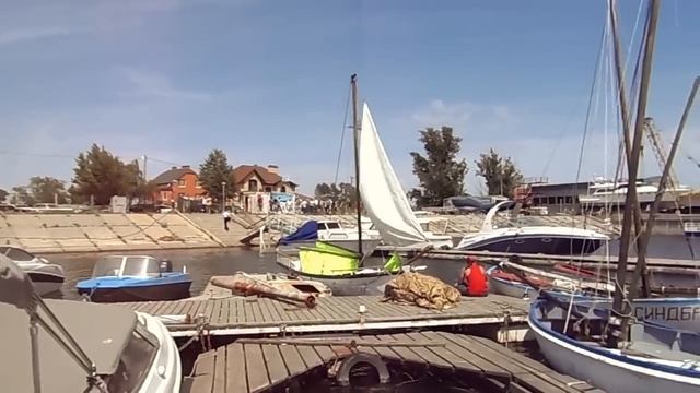 Астрахань. Открытие парусного сезона 2014. Подготовка. смотреть онлайн