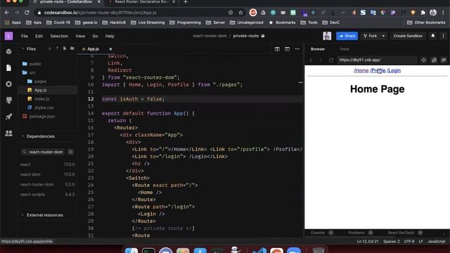Reactjs - #204 Private Route react-router-dom (Bahasa Indonesia) смотреть онлайн