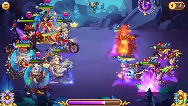 ?Idle Heroes? Кампания пустоты 2-1-6 Void campaign смотреть онлайн