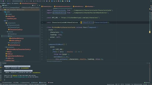 Higher Order Components - Wzorce w React #4 смотреть онлайн