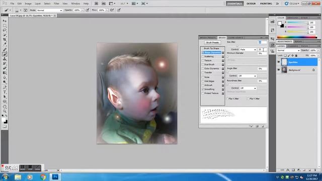 Sparkle Brush смотреть онлайн