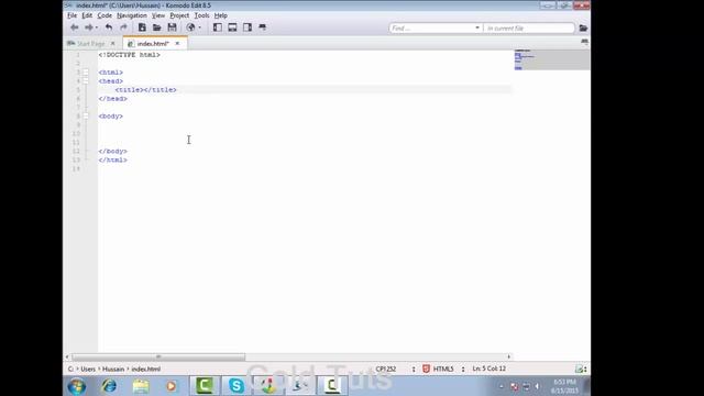 HTML/CSS Tutorial 2 Text Editor смотреть онлайн