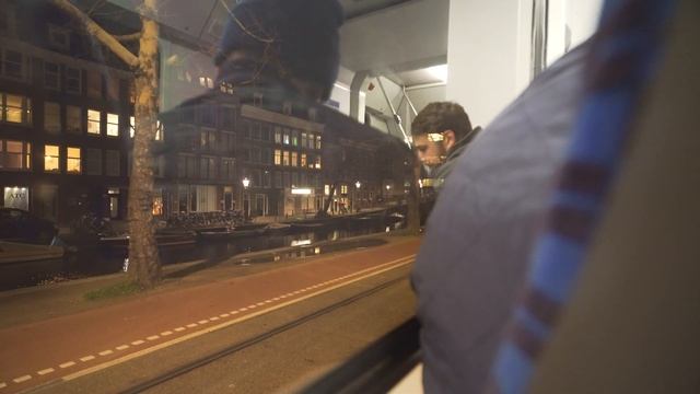 Netherlands, Amsterdam, tram 19 ride from Sloterdijk to Oostpoort (1/2) смотреть онлайн