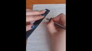 Как строить прямоугольный параллелепипед\ 2 способа построения