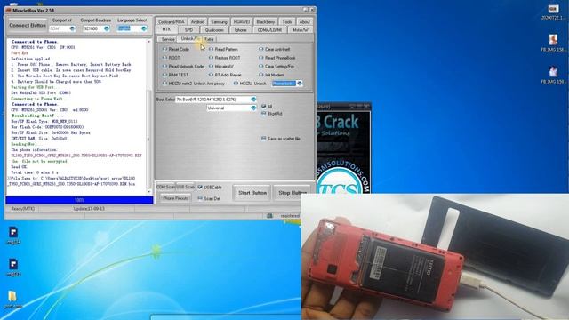 Port error in miracle box fixed!! смотреть онлайн