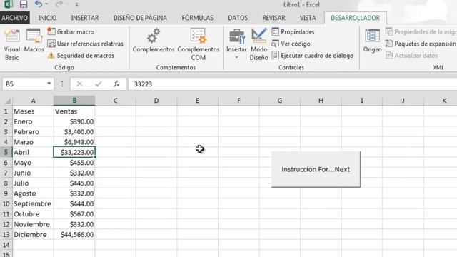 Instrucción For... Next | VBA Excel 2013 #3 смотреть онлайн